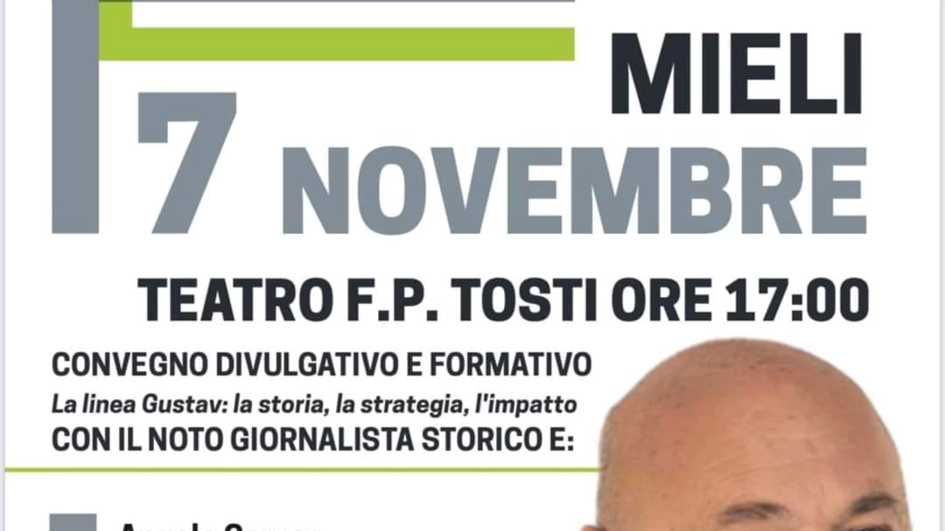 Castel Di Sangro: il 7 novembre convegno storico con il giornalista Paolo Mieli. Si parlerà della distruzione della città in occasione dell’80°esimo anniversario dell’evento.
